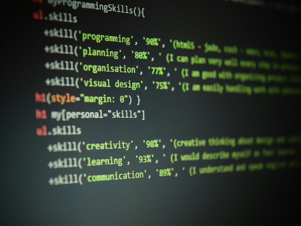 Technical skills graphic